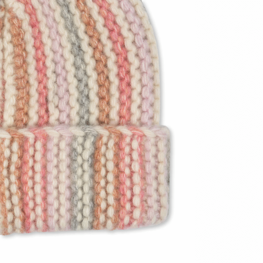 Konges Slojd Czapka Kiri Rose Stripe - obrazek 2