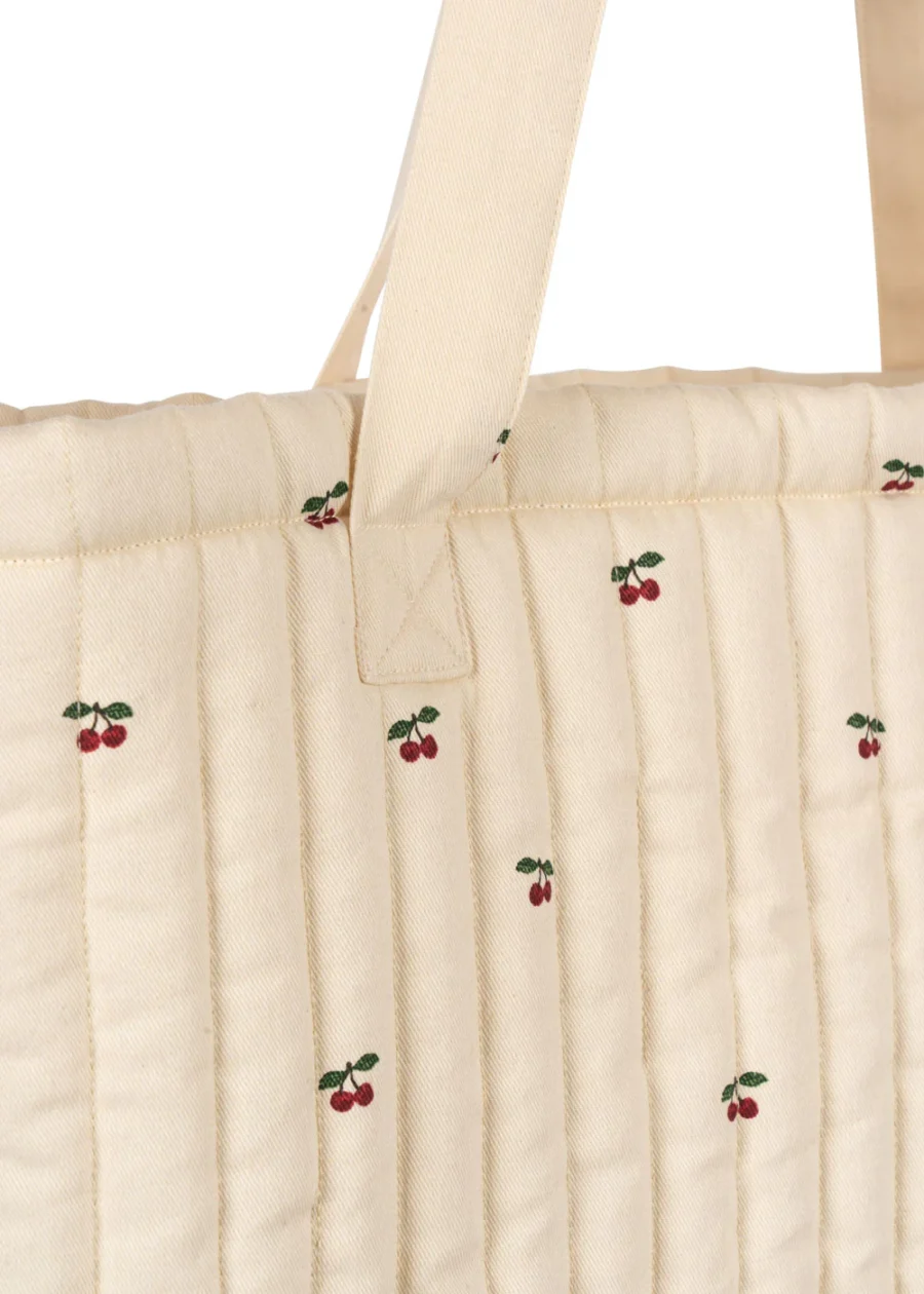 Konges Slojd Torebka Molly Quilted Cherry Aop - obrazek 3