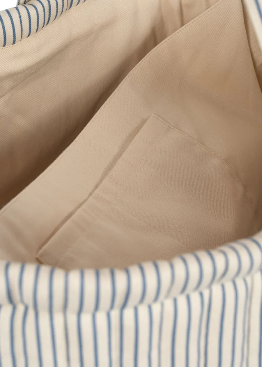 Konges Slojd Torebka Molly Quilted Stripe Bluie - obrazek 4