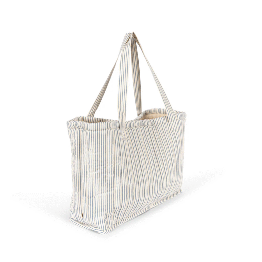 Konges Slojd Torebka Molly Quilted Stripe Bluie - obrazek 2