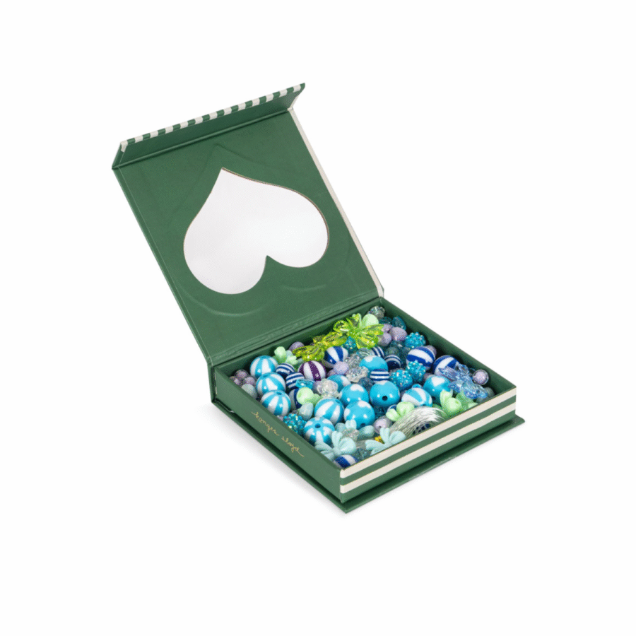Konges Slojd Zestaw Do Tworzenia Biżuterii Box Of Pearls Blue - obrazek 2
