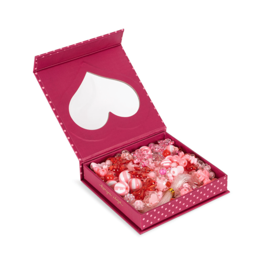 Konges Slojd Zestaw Do Tworzenia Biżuterii Box Of Pearls Pink - obrazek 2