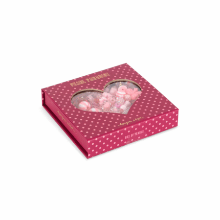 Konges Slojd Zestaw Do Tworzenia Biżuterii Box Of Pearls Pink