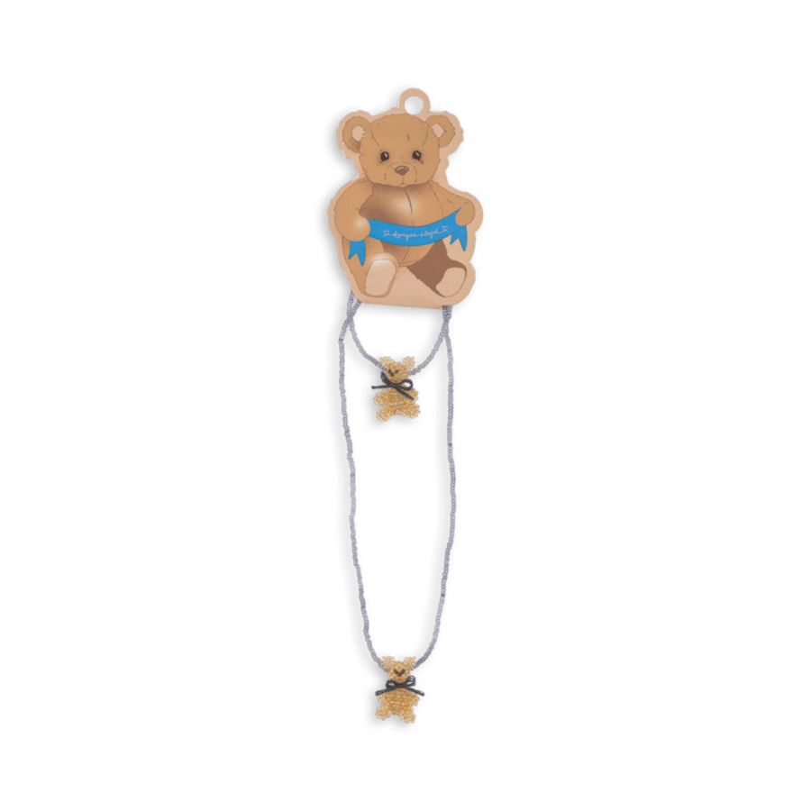 Konges Slojd Zestaw Naszyjnik I Bransoletka Teddy Captain's Blue