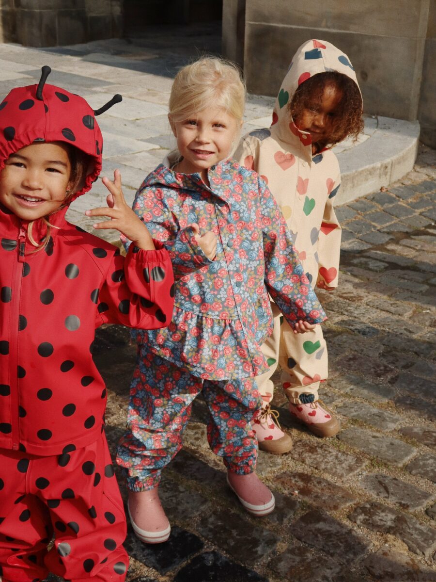 Konges Slojd Zestaw Na Deszcz Faire Bon Coeur Colore - obrazek 4