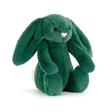Jellycat Króliczek Little Bashful Teal 18 cm