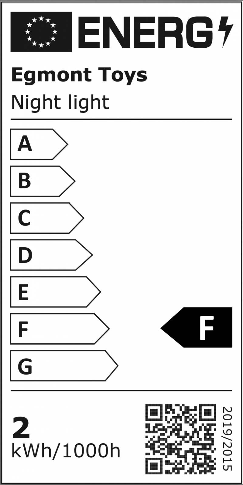 Egmont Lampka nocna LED, Grzybek, czerwony - obrazek 4
