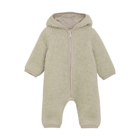 Huttelihut Kombinezon Wełniany Merino Teddy Cement