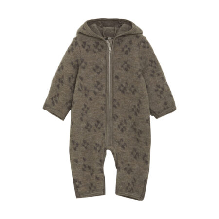 Huttelihut Kombinezon Wełniany Merino Pram Suit Ears Etherea