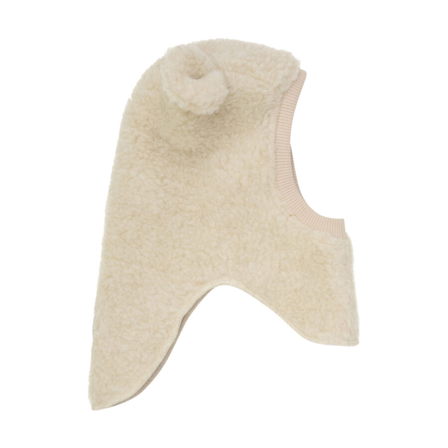 Huttelihut Kominiarka Ears Merino Teddy Cement - obrazek 2