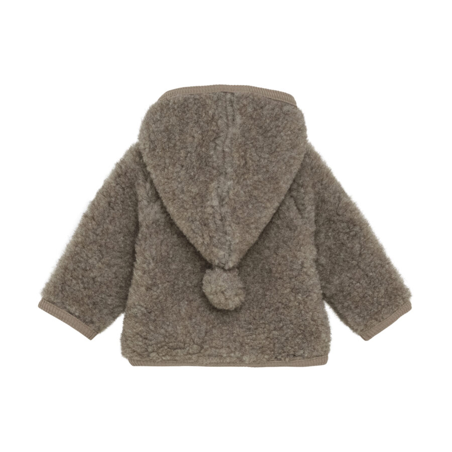 Huttelihut Kurtka Wełniana Pixie Teddy w. Lin Camel Melange - obrazek 2