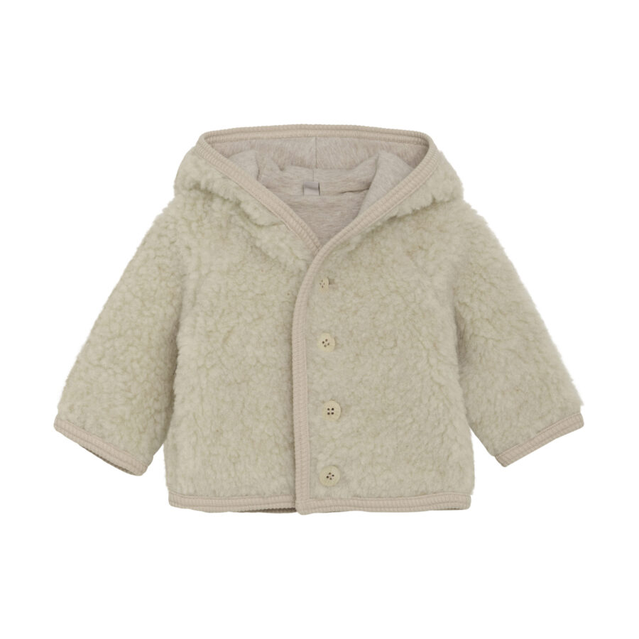 Huttelihut Kurtka Wełniana Pixie Teddy w. Lin Cement