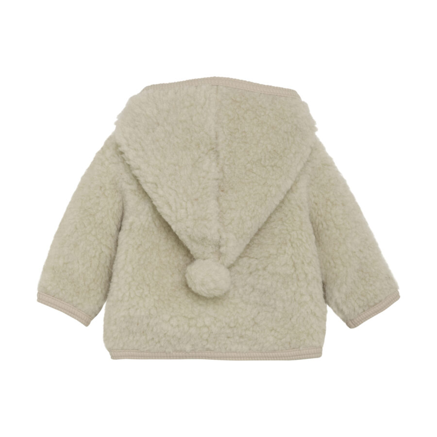 Huttelihut Kurtka Wełniana Pixie Teddy w. Lin Cement - obrazek 2