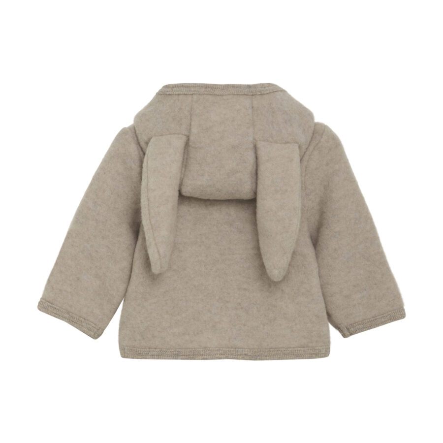 Huttelihut Kurtka Wełniana Merino Ears Camel Melange - obrazek 2