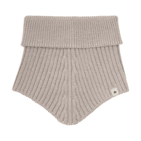 Huttelihut Wełniany Komin Camel Melange