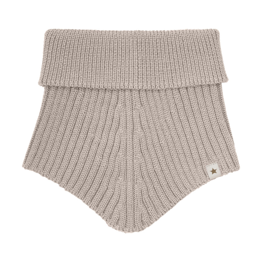 Huttelihut Wełniany Komin Camel Melange