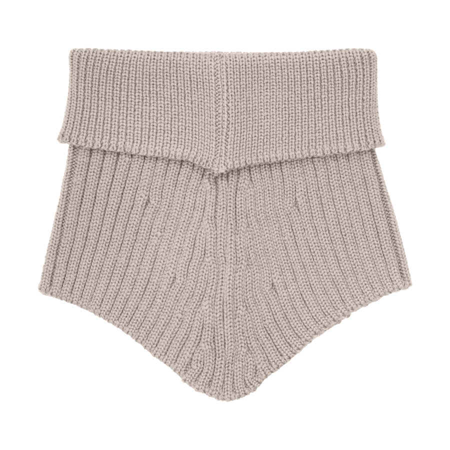 Huttelihut Wełniany Komin Camel Melange - obrazek 2