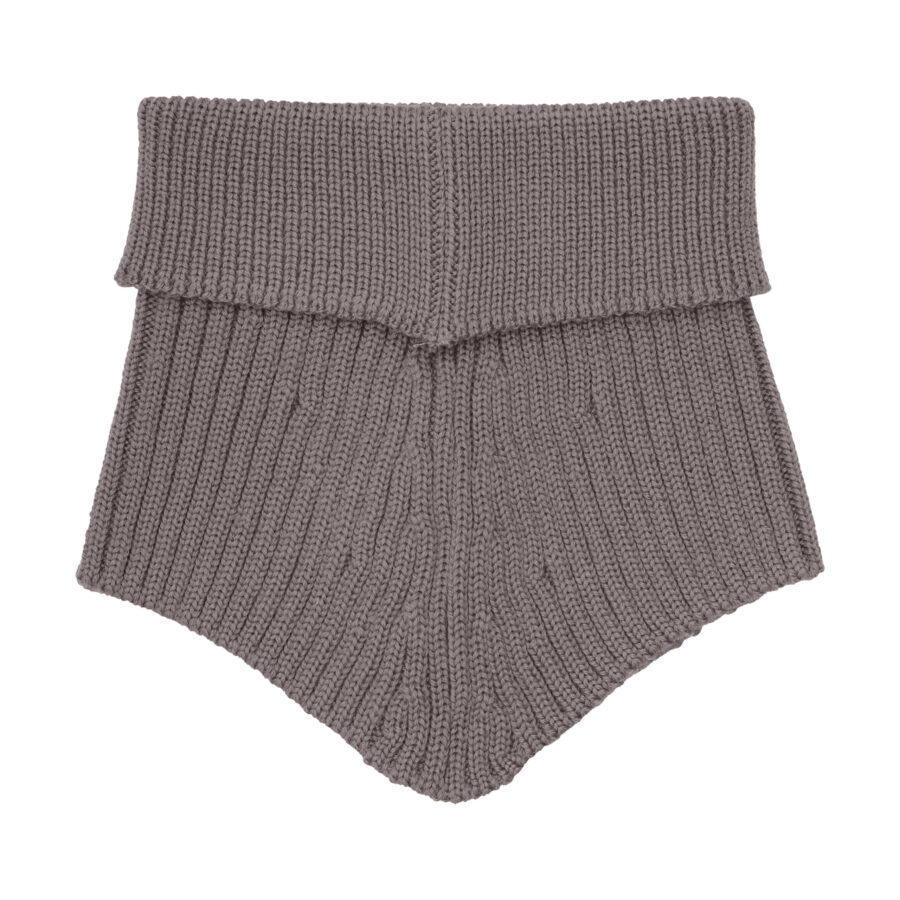 Huttelihut Wełniany Komin Brown Melange - obrazek 2