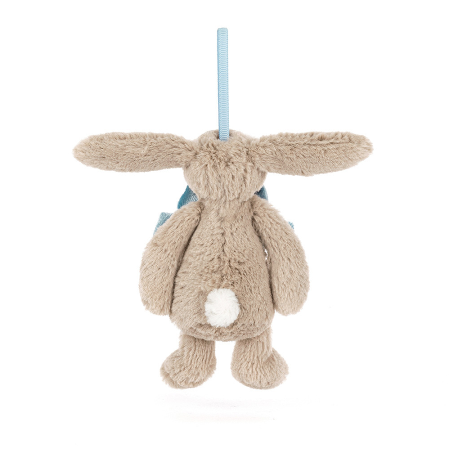 Jellycat Króliczek Beżowy Zawieszka 13 cm - obrazek 3