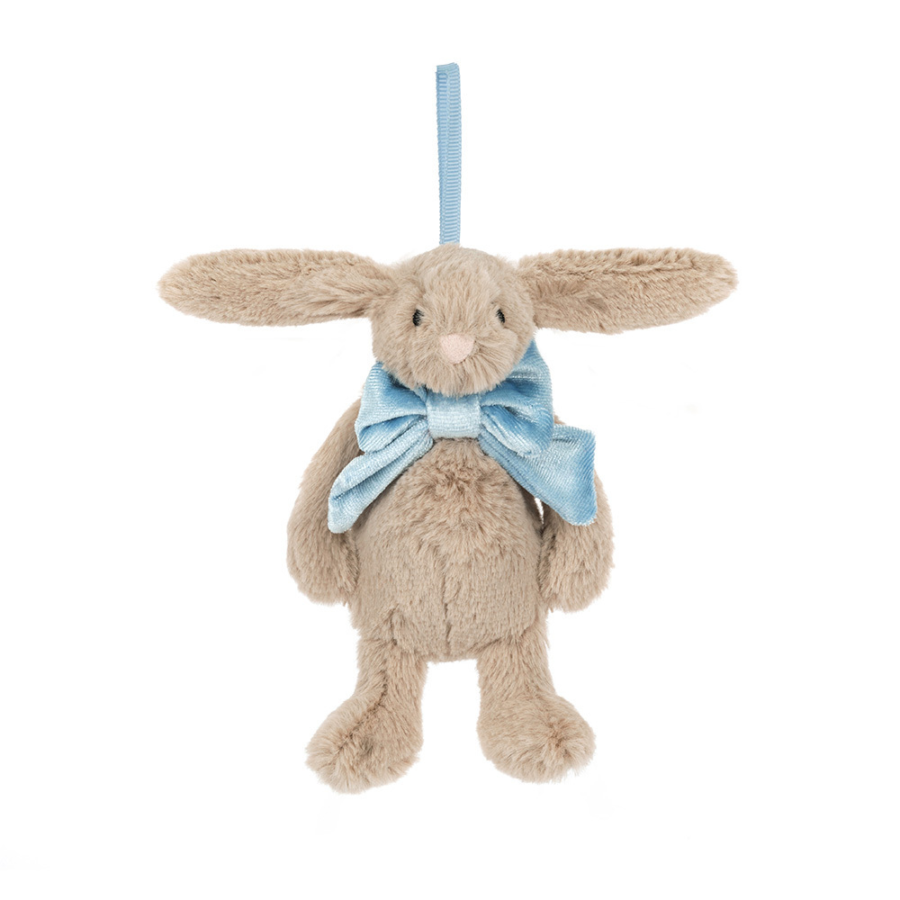 Jellycat Króliczek Beżowy Zawieszka 13 cm - obrazek 4