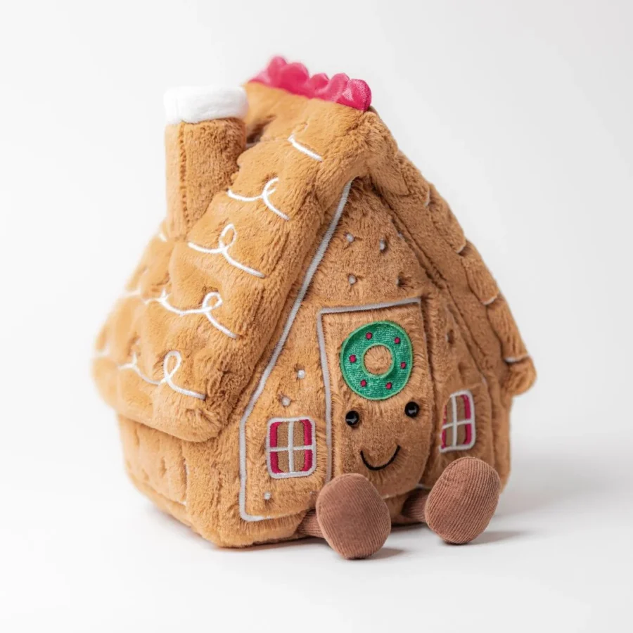 Jellycat Wesoły Piernikowy Domek 22 cm - obrazek 2