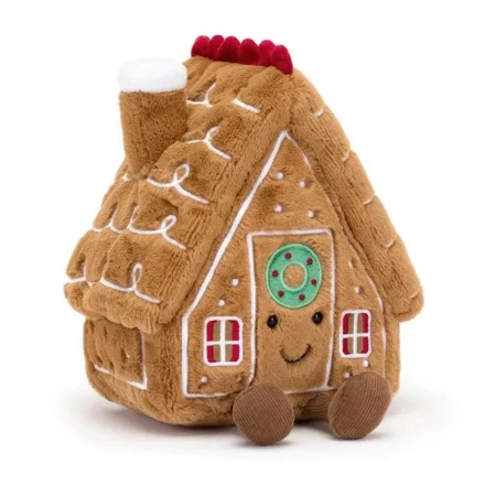 Jellycat Wesoły Piernikowy Domek 22 cm