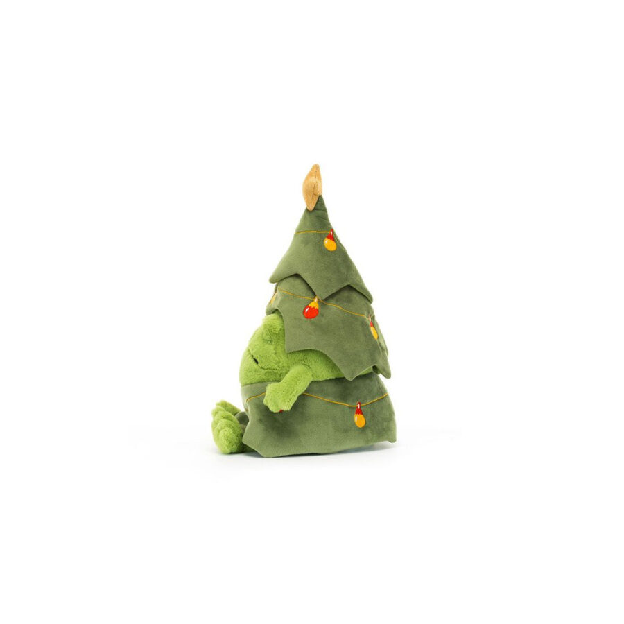 Jellycat Deszczowa Żaba Ricky Choinka 16 cm - obrazek 3