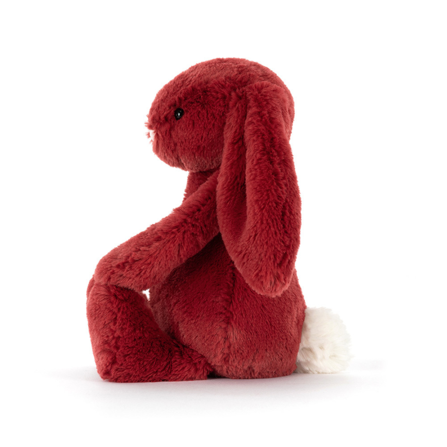 Jellycat Króliczek Little Bashful Redcurrant 18 cm - obrazek 2