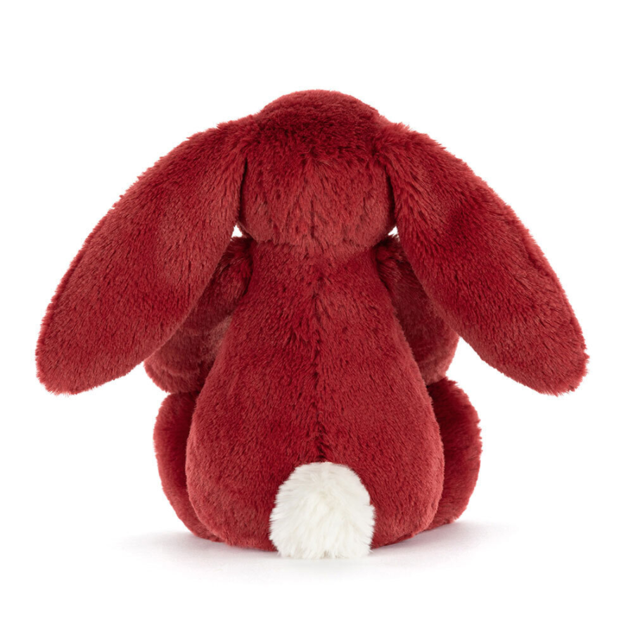 Jellycat Króliczek Little Bashful Redcurrant 18 cm - obrazek 3