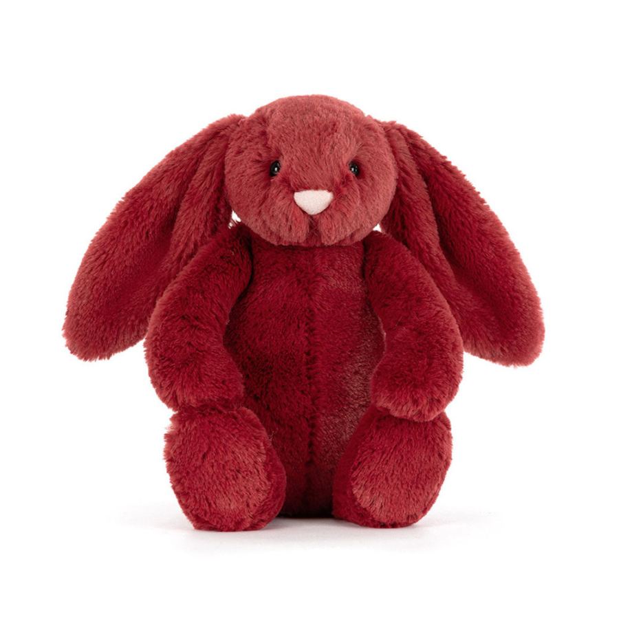 Jellycat Króliczek Little Bashful Redcurrant 18 cm - obrazek 4