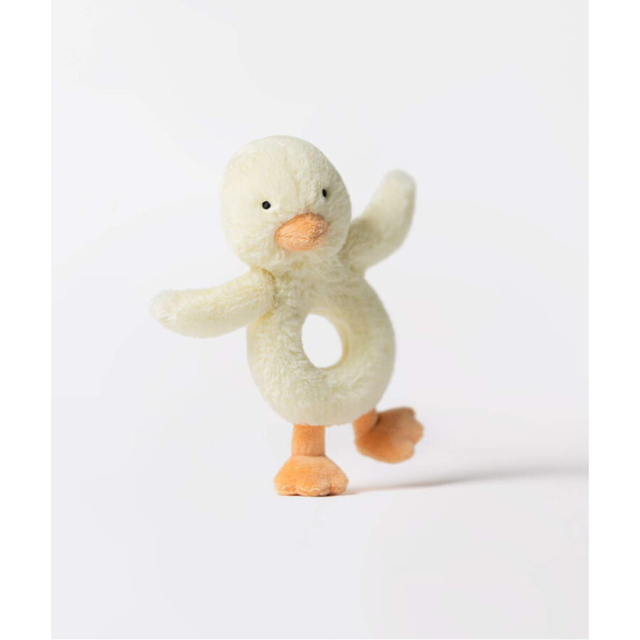 Jellycat Nieśmiałe Kaczątko Grzechotka - obrazek 5