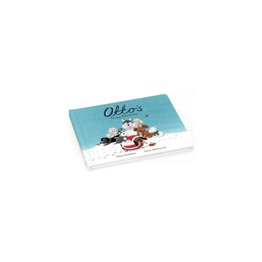 Jellycat „Otto’s Snowy Christmas Book” Książeczka da Dzieci - obrazek 3