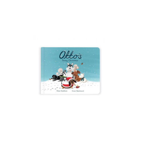 Jellycat „Otto’s Snowy Christmas Book” Książeczka da Dzieci