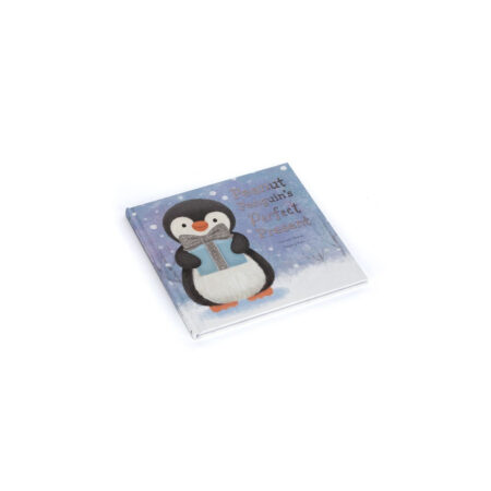 Jellycat „Peanut Penguin’s Perfect Present” Książeczka dla Dzieci