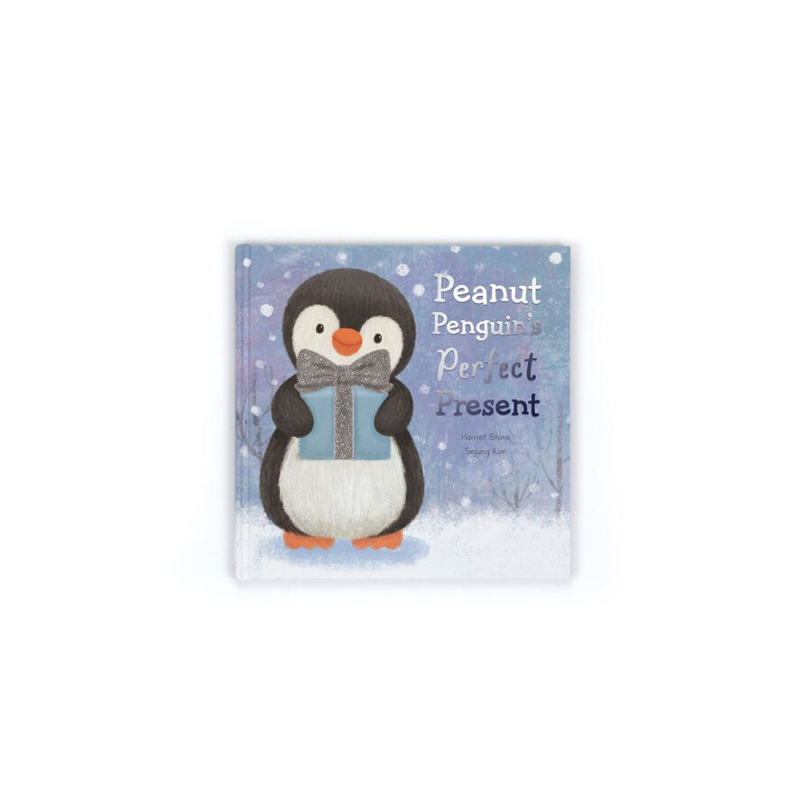 Jellycat „Peanut Penguin’s Perfect Present” Książeczka dla Dzieci - obrazek 4