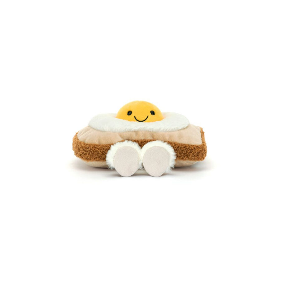 Jellycat Wesołe Jajko Sadzone na Toście 16 cm - obrazek 4