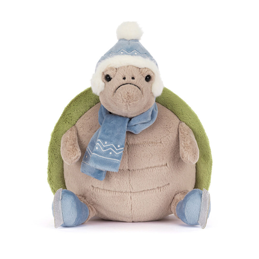 Jellycat Żółw Timmy Łyżwiarz 28 cm - obrazek 5