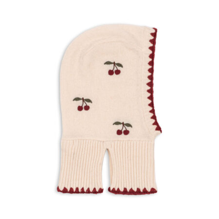 Konges Slojd Kominiarka Wełniana Collette Off White