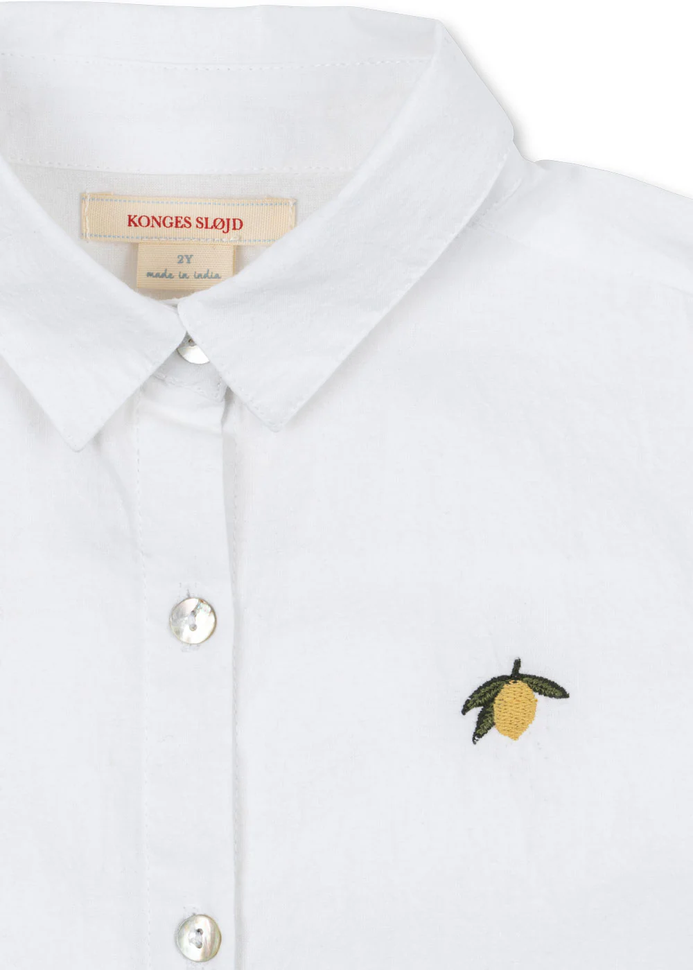 Konges Slojd Koszula Ray Optic White - obrazek 4