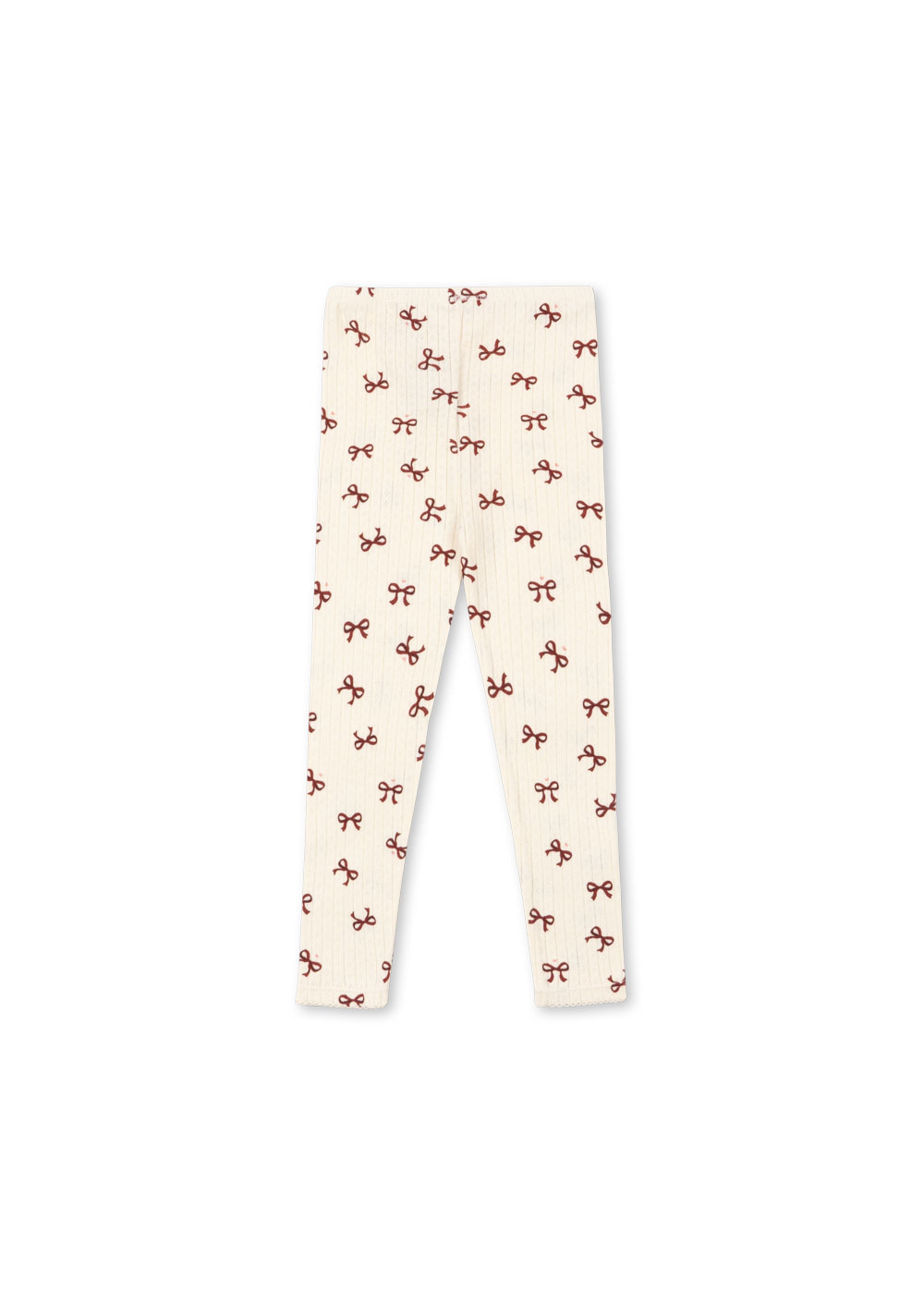 Konges Slojd Legginsy Bow Rouge - obrazek 2