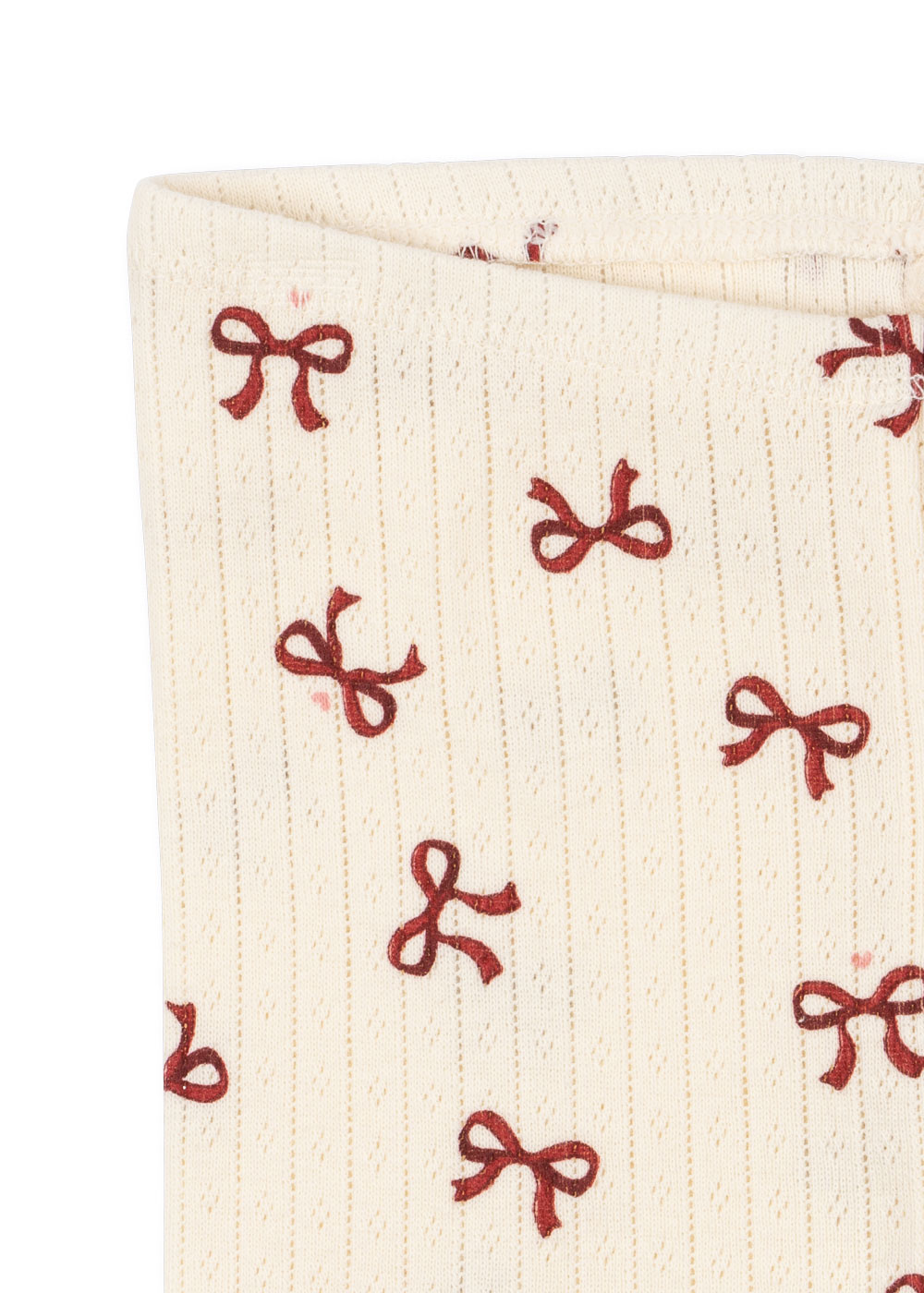 Konges Slojd Legginsy Bow Rouge - obrazek 3