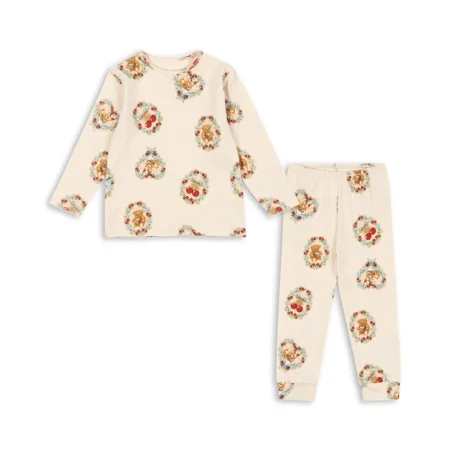 Konges Slojd Piżama Christmas Pyjamas Set Deer Diary