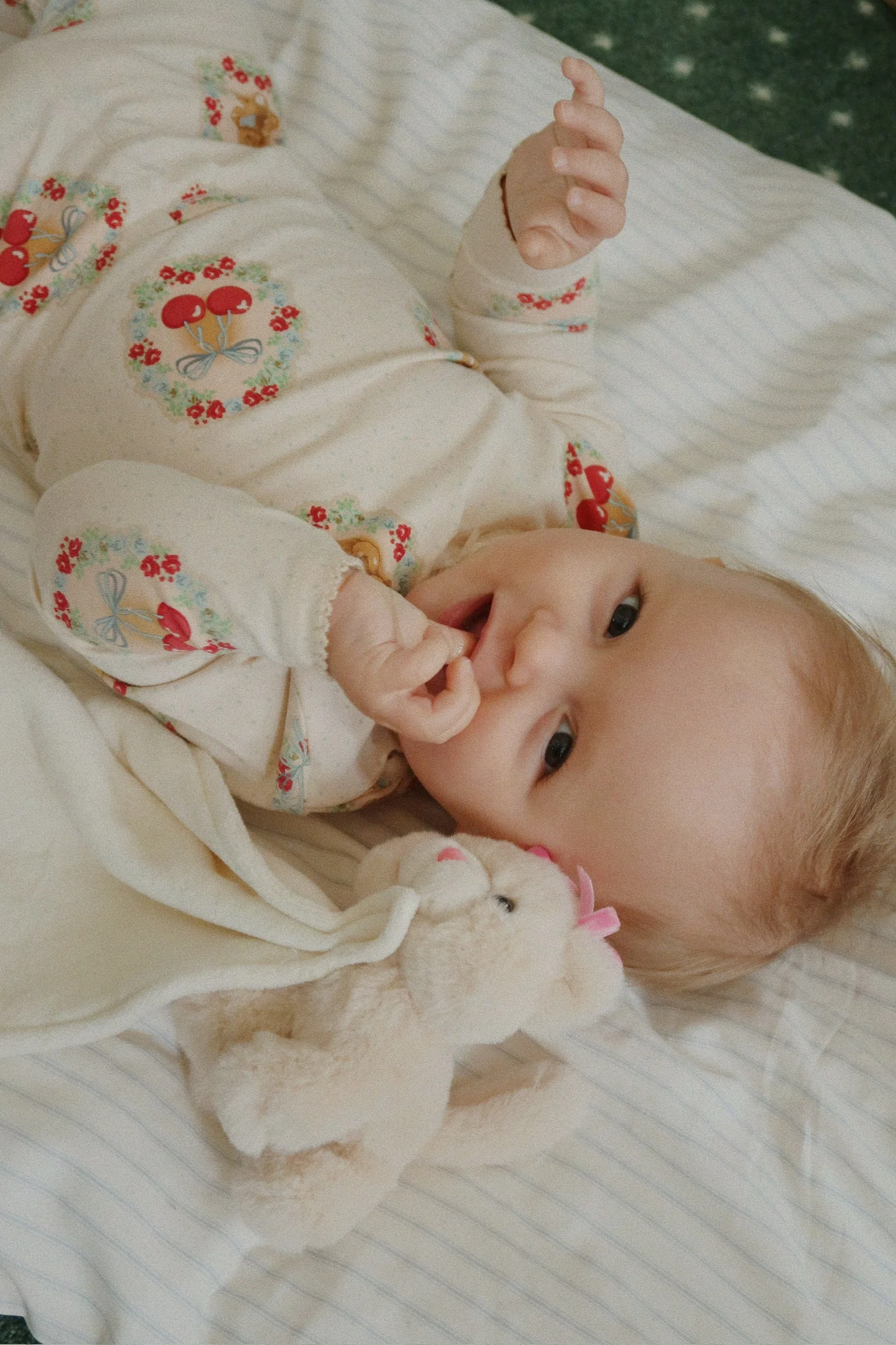 Konges Slojd Piżama Świąteczna Basic Body I Legginsy Gots Deer Diary - obrazek 2