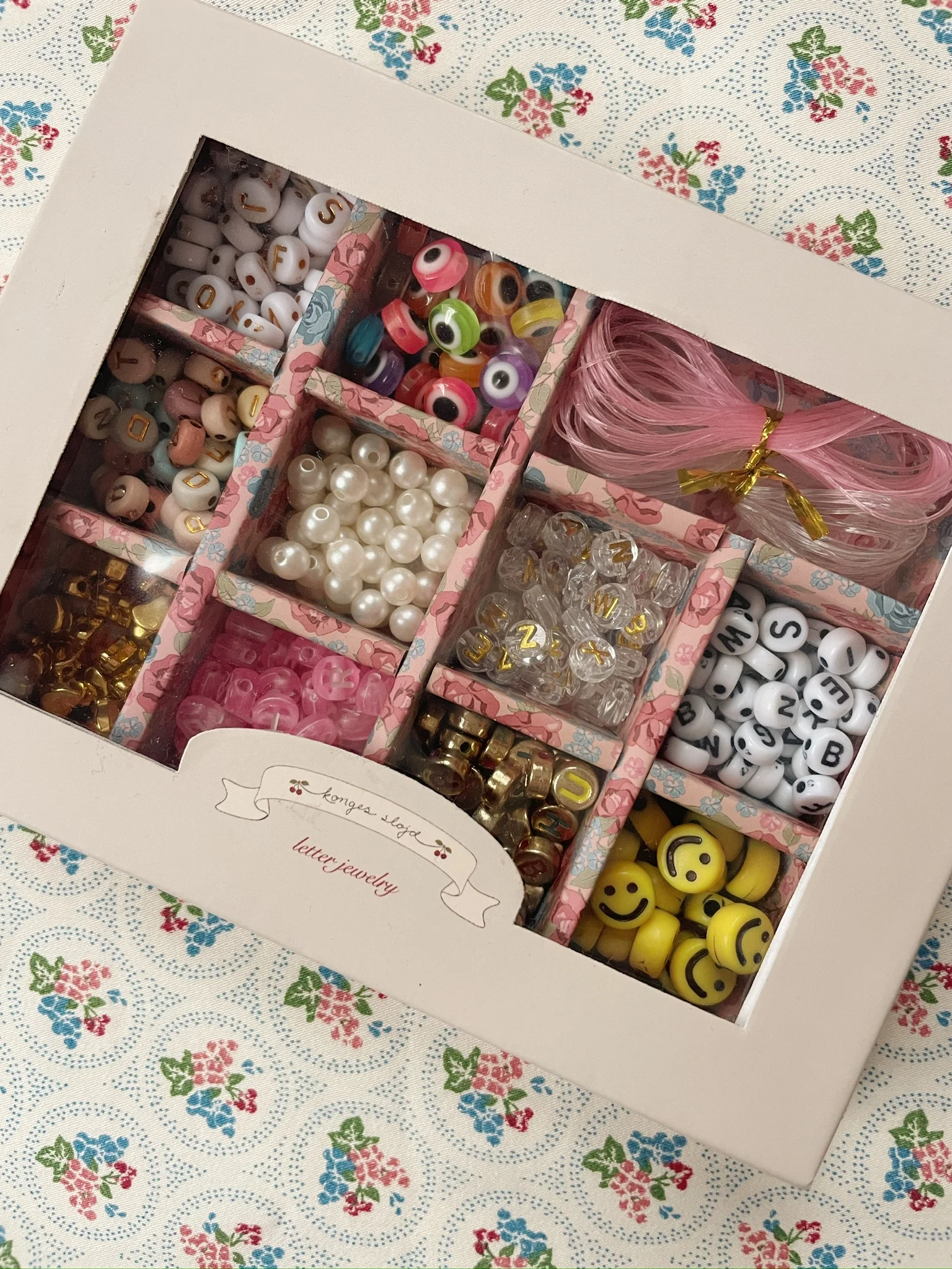 Konges Slojd Zestaw Do Tworzenia Biżuterii ABC Mulit - obrazek 2