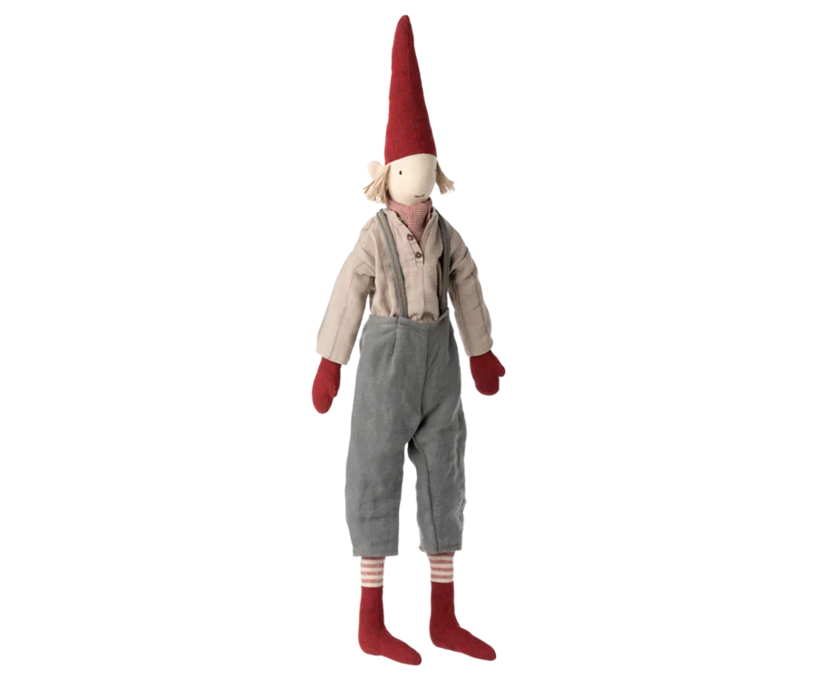 Maileg Pixy Chłopak (rozmiar 4) Pants and suspenders