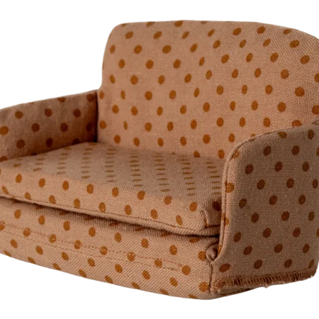 Maileg Sofa Rozkładana, Myszka - Kropki