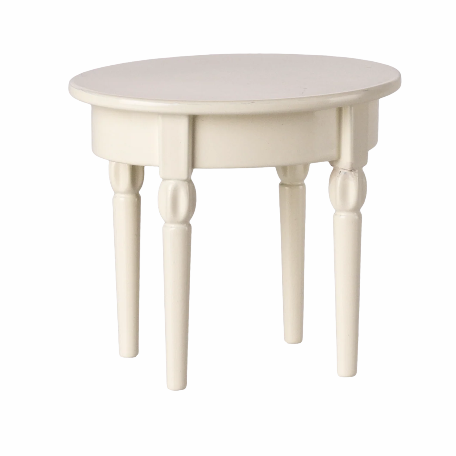 Maileg Stolik Kawowy Vintage, Myszka - Złamana Biel