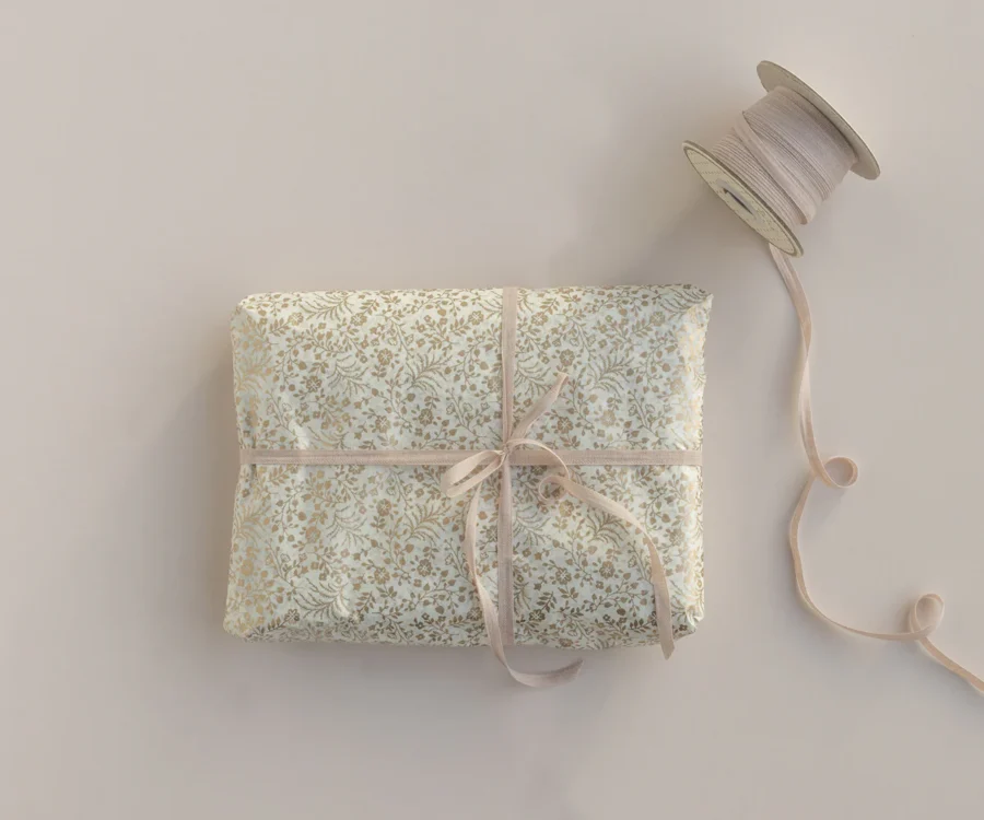Maileg Wstążka - Ribbon, 25 m - Powder - obrazek 2