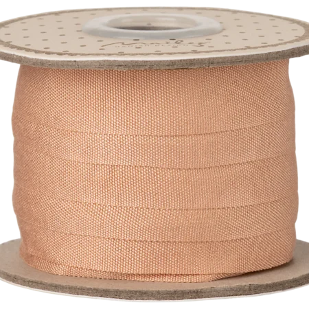 Maileg Wstążka - Ribbon, W: 13 mm x L: 10 m - Peach rose