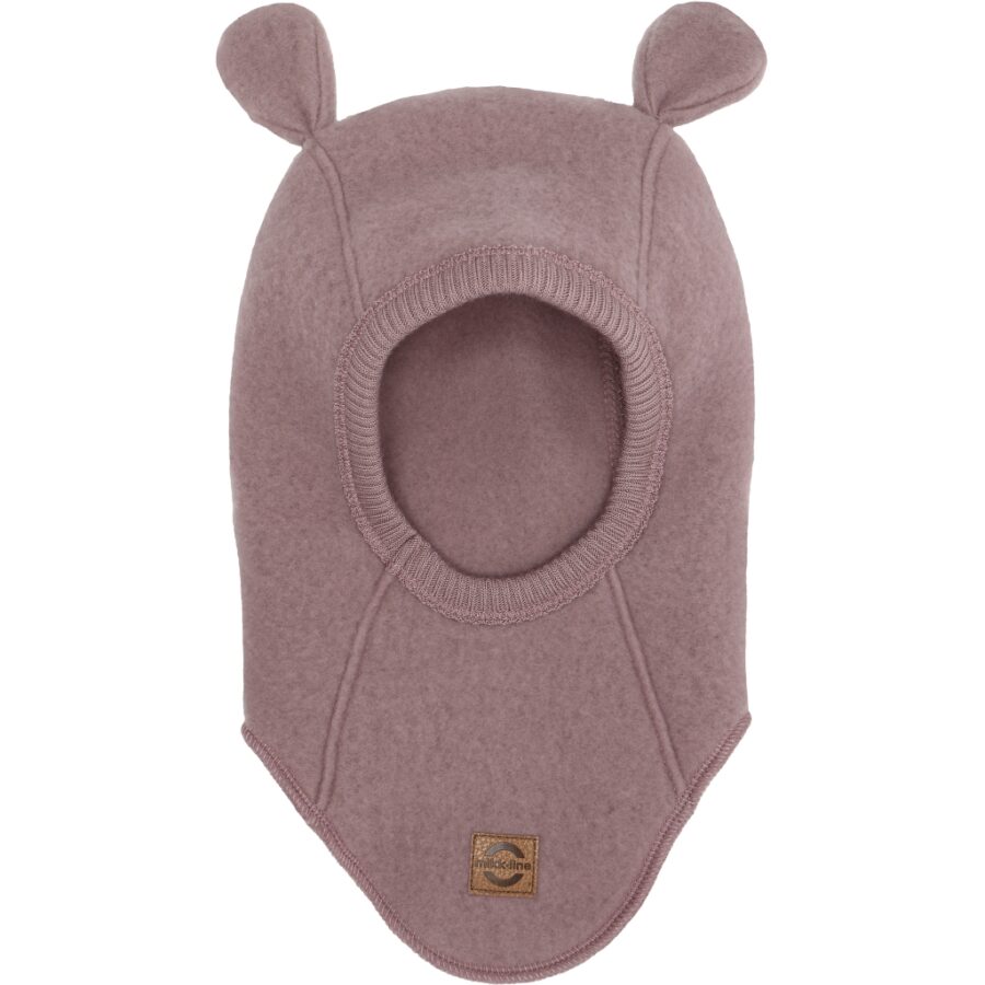 Mikk-Line Kominiarka Merino w Ears Twilight Muave